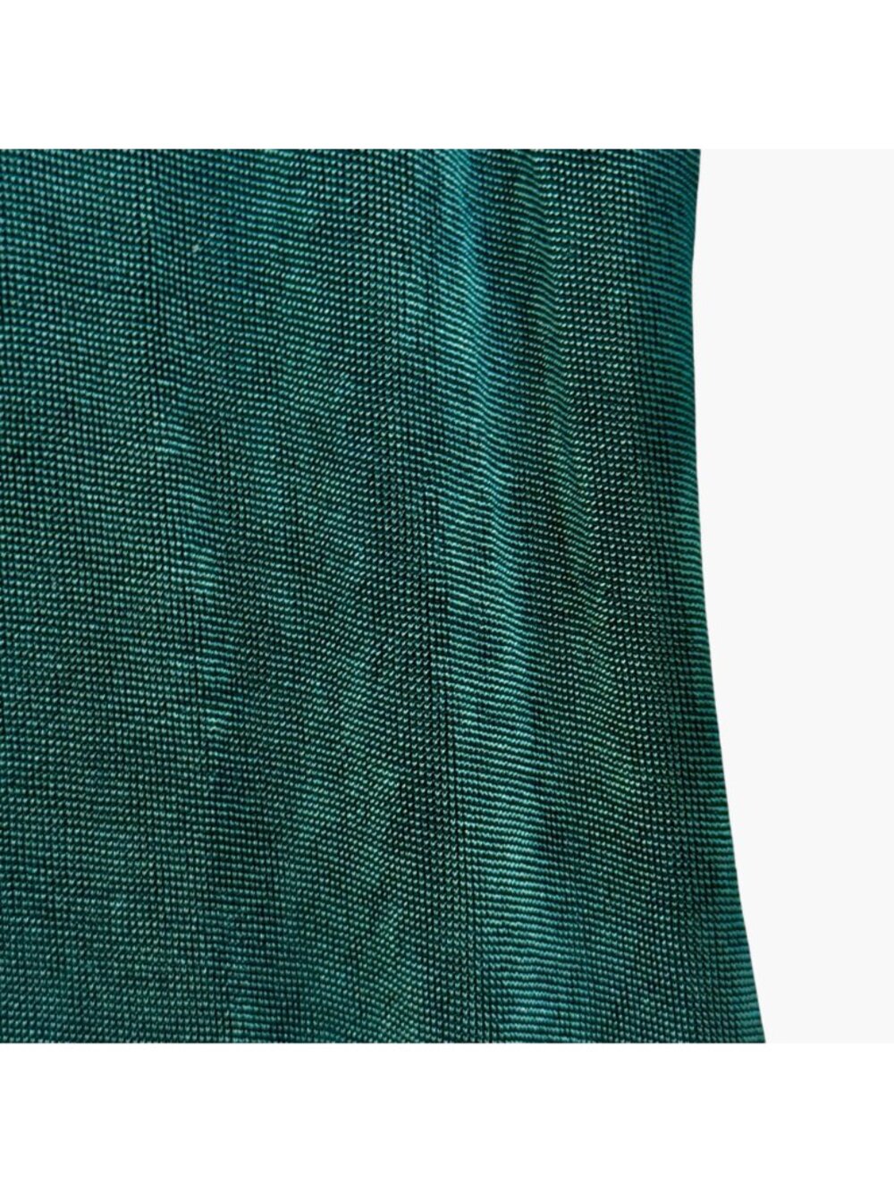 Vtg Coldwater Creek Slinky Travel Knit Maxi Dress PL Green Stretch Minimalist - Picture 7 of 11